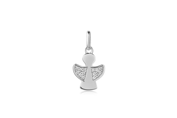 Engel Anhänger • 925 Silber • Zirkonia