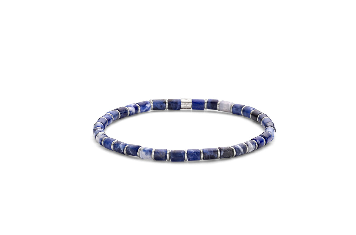 Frank 1967 Herrenarmband • Sodalith • Edelstahl • 7FB-0693