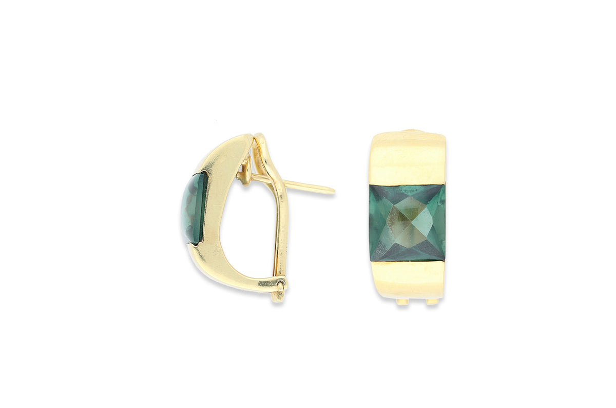 Ohrringe • 750 Gold • Turmalin