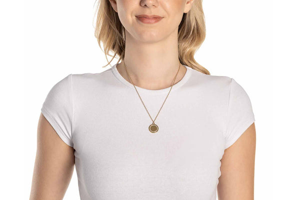 Leonardo Halskette 45 gold Ferrara • 025765