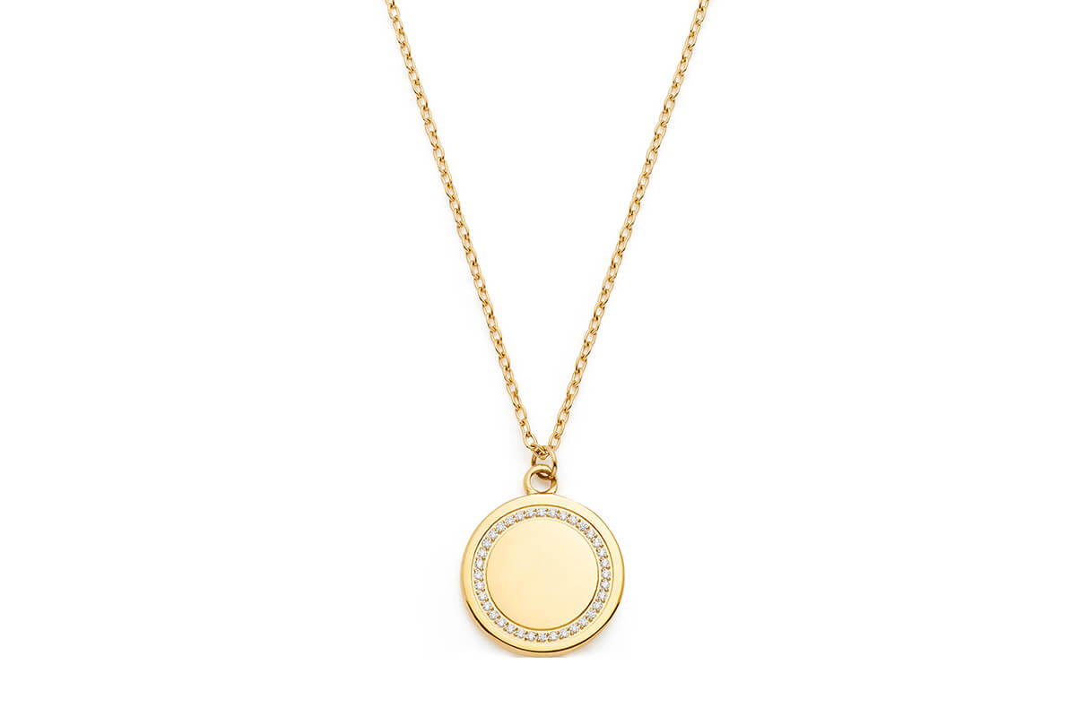 Leonardo Halskette 45 gold Ferrara • 025765