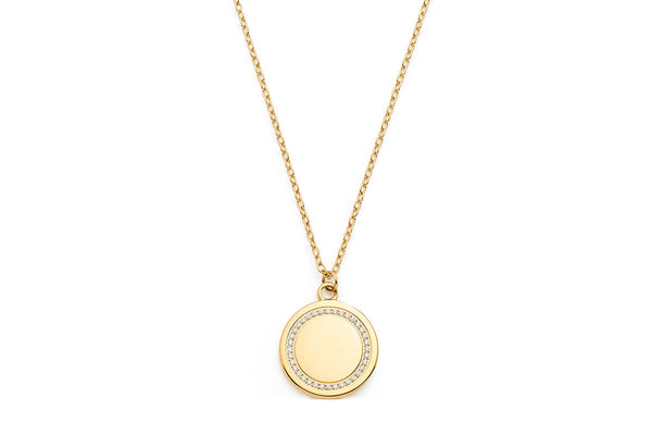 Leonardo Halskette 45 gold Ferrara • 025765