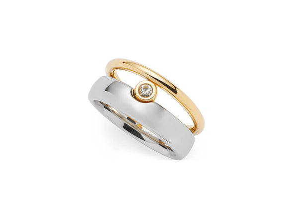 Leonardo Ring 19 gold Claire • 025397