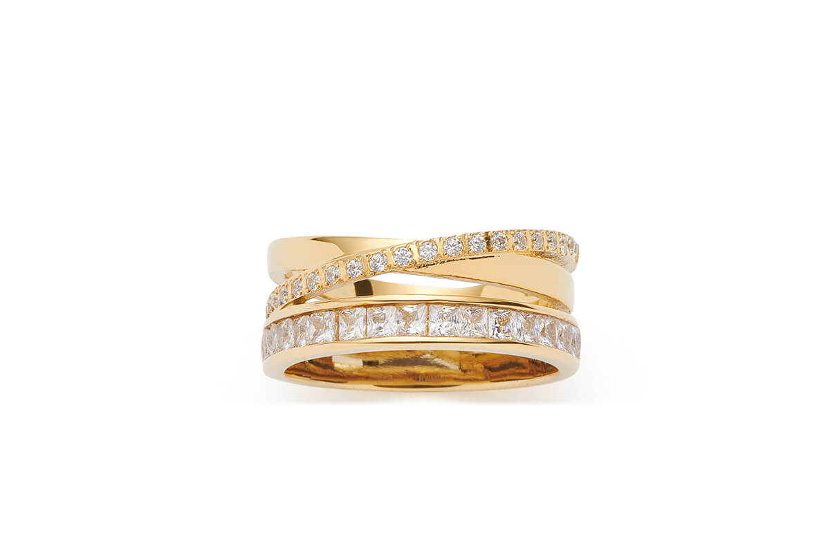 Leonardo Ring 19 gold SARAH • 025443