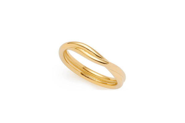 Leonardo Ring 19 gold Twister CIAO • 025754