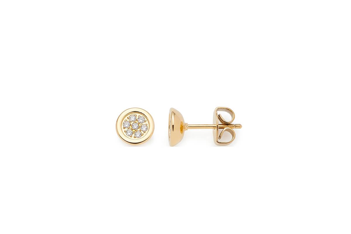 Leonardo Ohrstecker gold Catherine • 025421