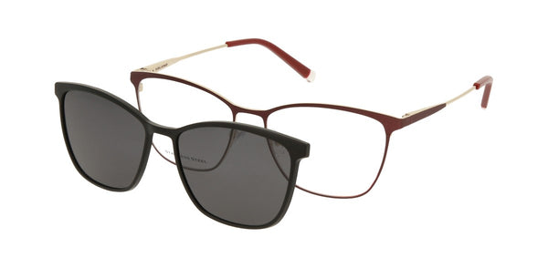 Solano Brille CL10217 D mit Magnet Sonnenclip