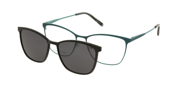 Solano Brille CL10217 A mit Magnet Sonnenclip
