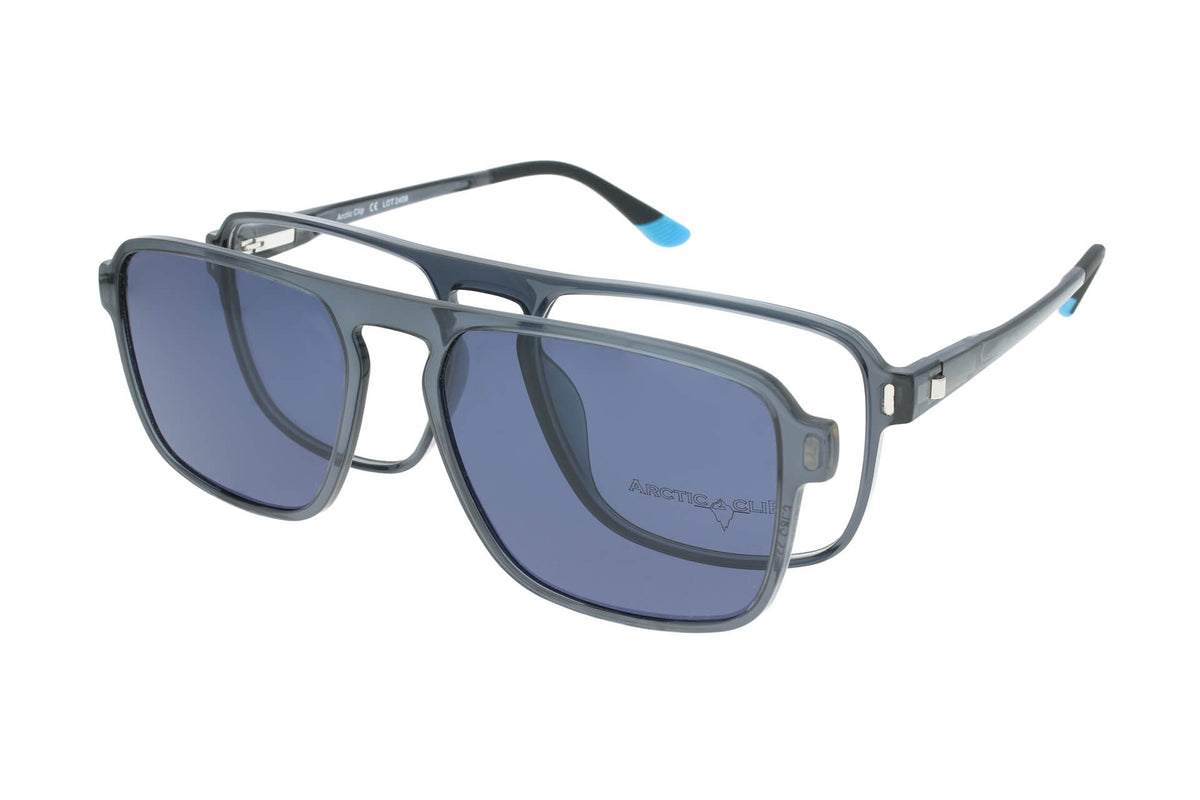 Arctic Clip Brille ZF2005 C4 mit polarisiertem Magnet Sonnenclip