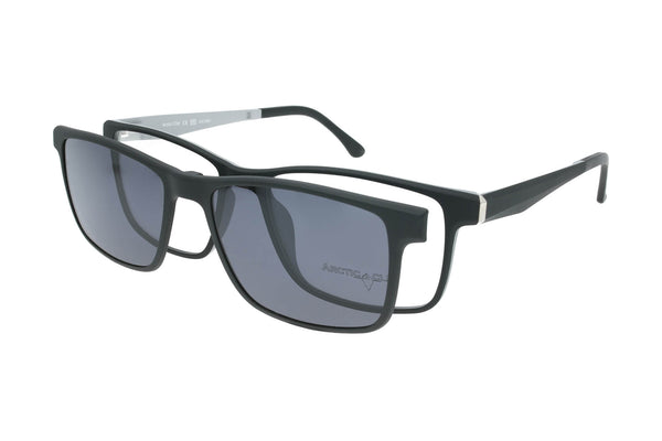 Arctic Clip Brille 956 C4 mit polarisiertem Magnet Sonnenclip