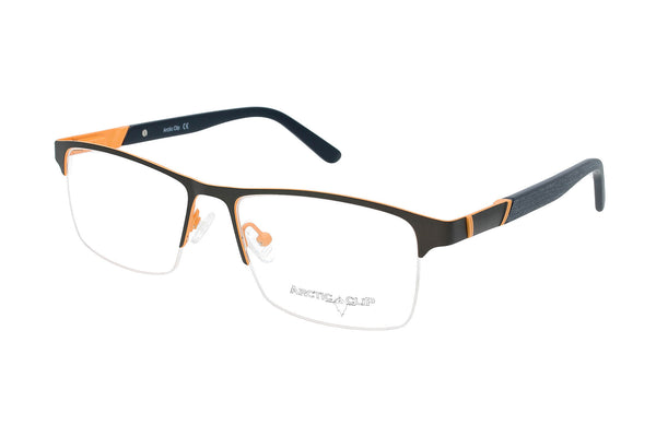 Arctic Clip Halbrandbrille APM1005 C1 mit polarisiertem Magnet Sonnenclip