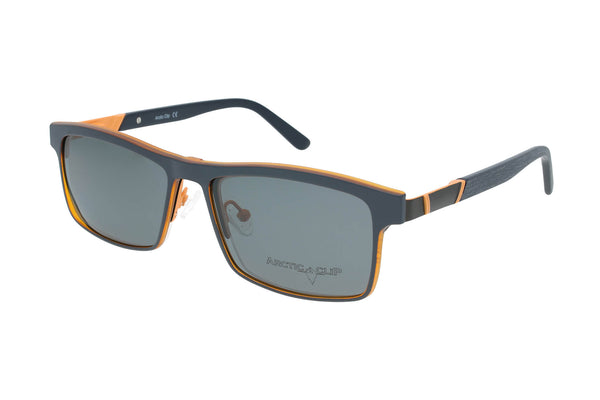 Arctic Clip Halbrandbrille APM1005 C1 mit polarisiertem Magnet Sonnenclip