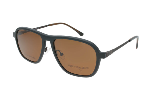Spar-Set: Arctic Clip Brille 69964 C5 mit 2 polarisierten Sonnenclips