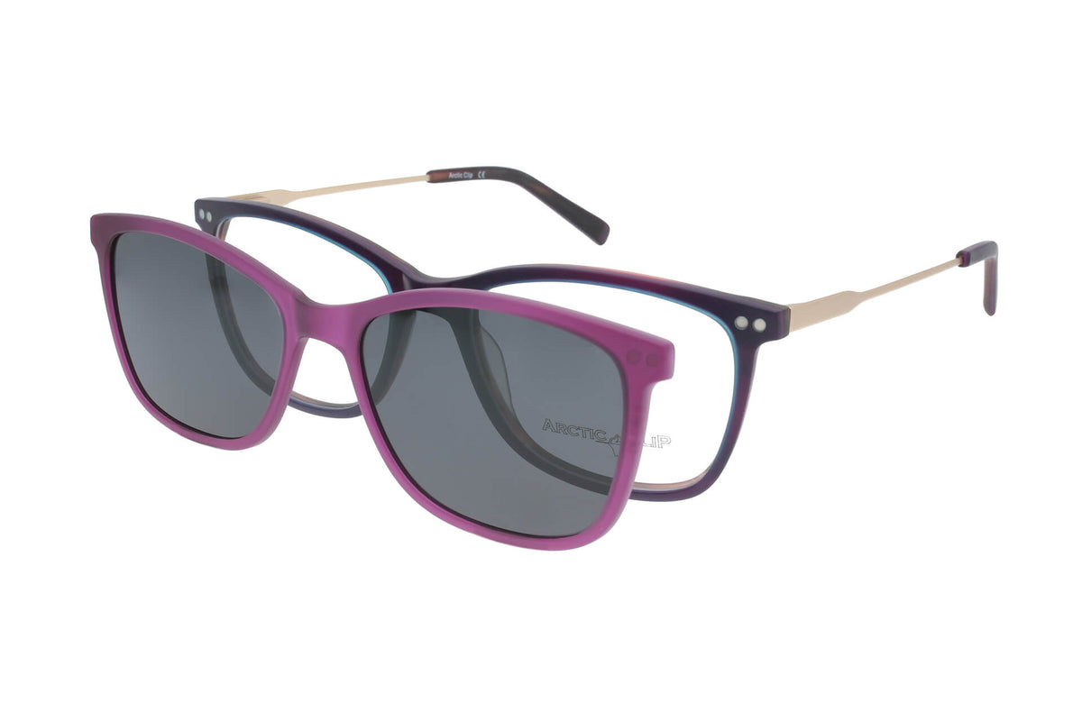 Arctic Clip Brille 976 C7 mit polarisiertem Magnet Sonnenclip