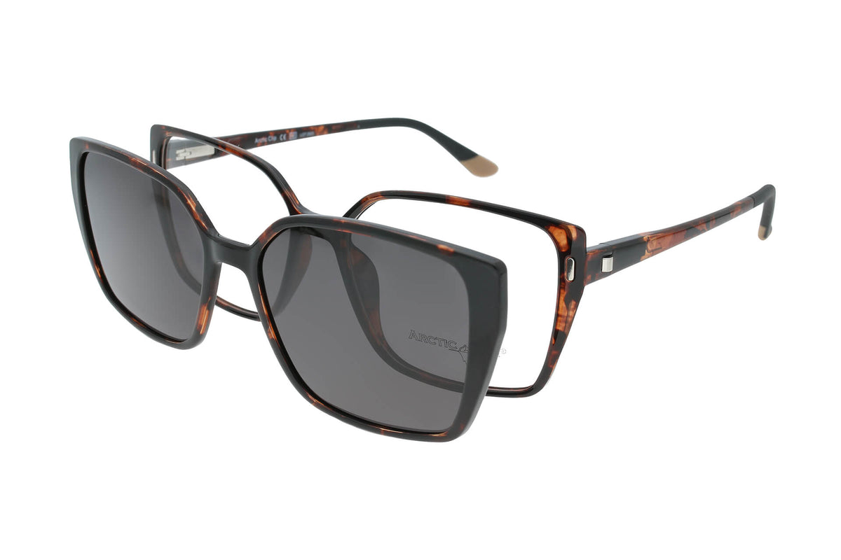Arctic Clip Brille ZF2001 C2 mit polarisiertem Magnet Sonnenclip