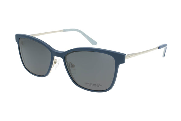Jens Hagen Brille JH 30047 B mit Magnet Sonnenclip · Blau · Bild 3