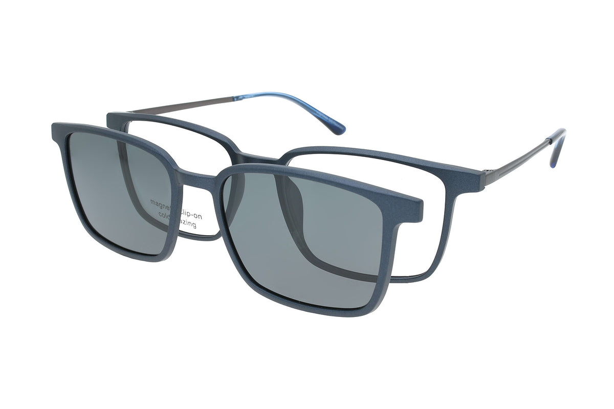 Roy Robson Brille mit polarisiertem Magnet Sonnenclip • 6559-2