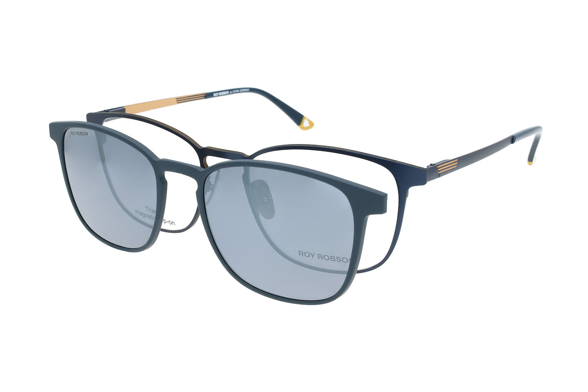 Roy Robson Brille mit polarisiertem Magnet Sonnenclip • 40100-3