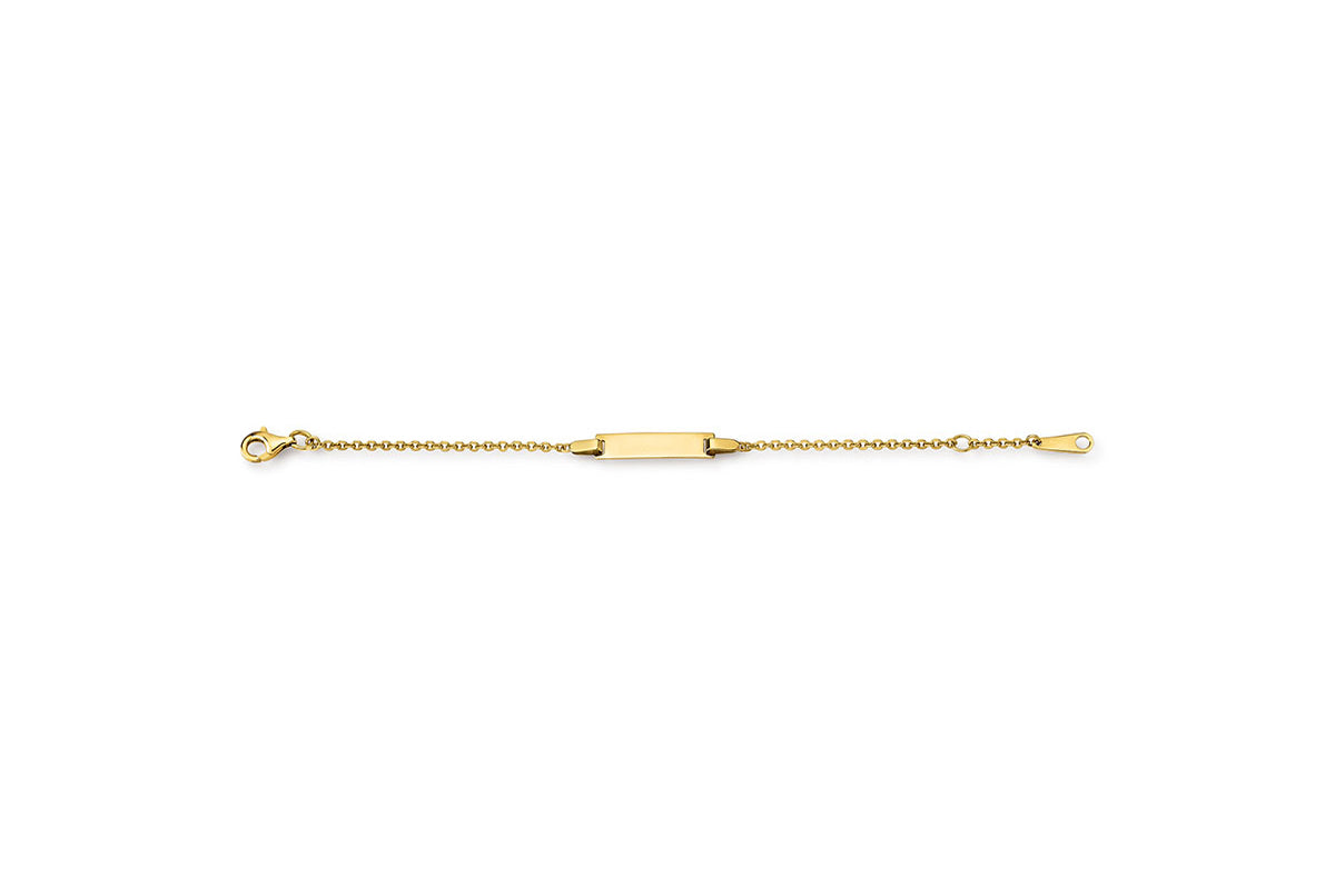 Palido Kinder Schildarmband • 333 Gold