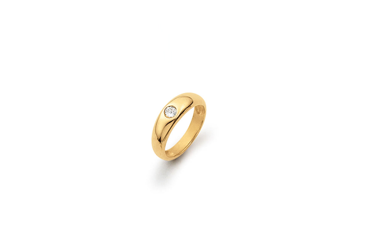 Palido Taufring Anhänger • 333 Gold • Zirkonia