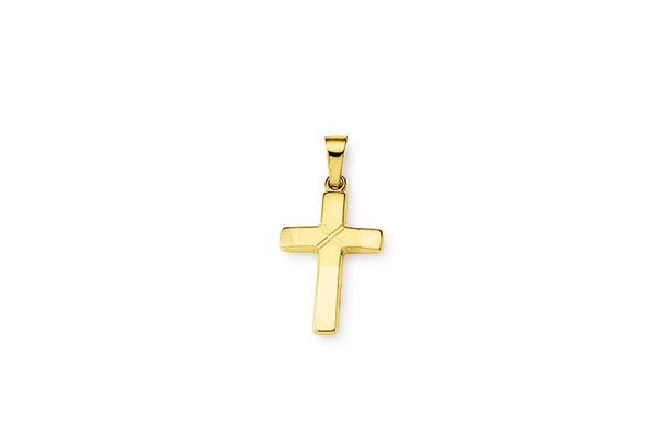 Palido Kreuz Anhänger • 333 Gold