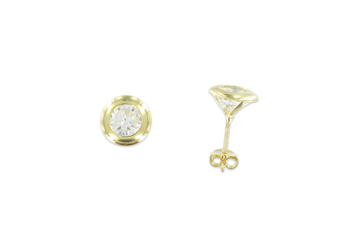 Palido Ohrstecker • 333 Gold • Zirkonia