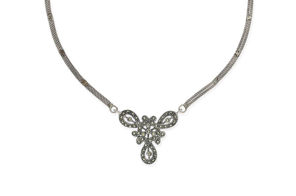 Antikes Collier • 925 Silber • Markasit