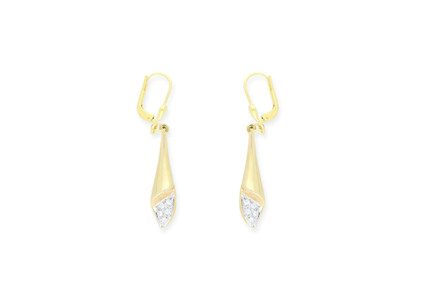 Ohrhänger • 333 Gold • Zirkonia