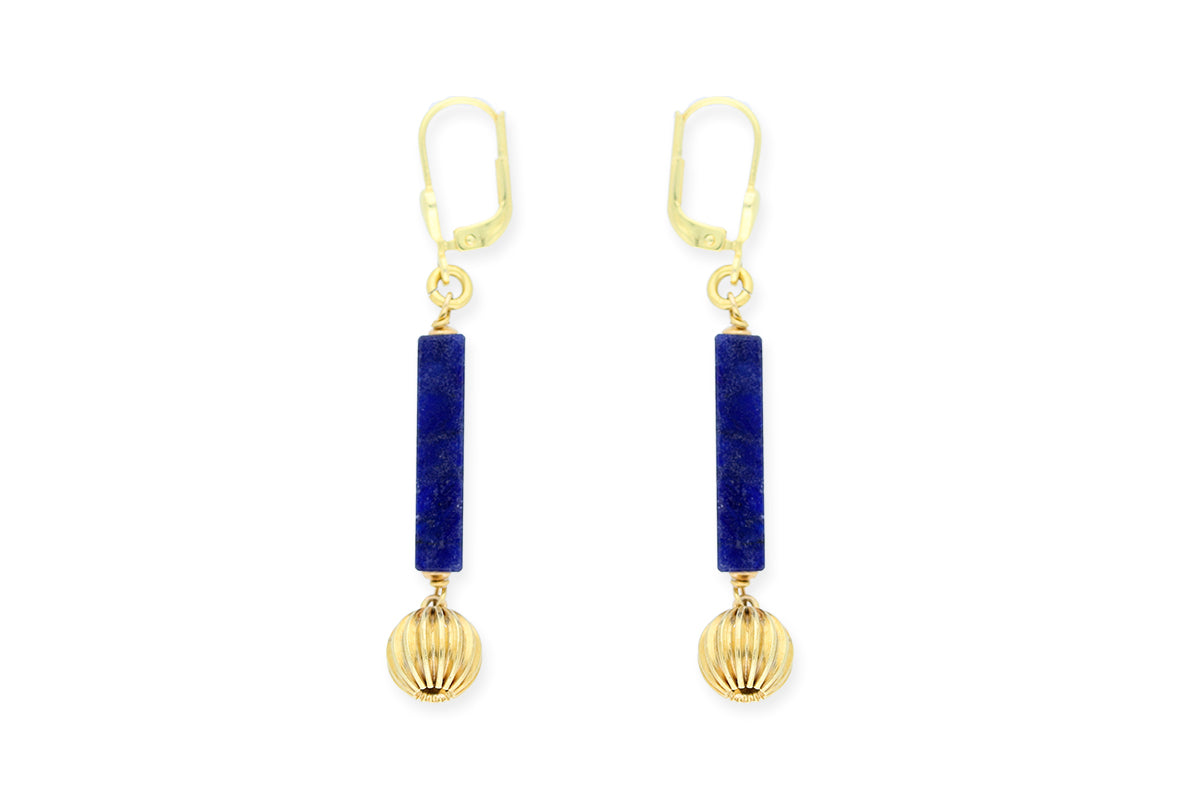 Ohrhänger • 585 Gold • Lapislazuli