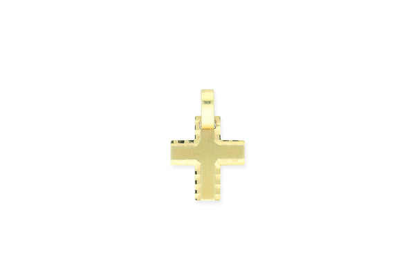 Kreuz Anhänger • 585er Gold