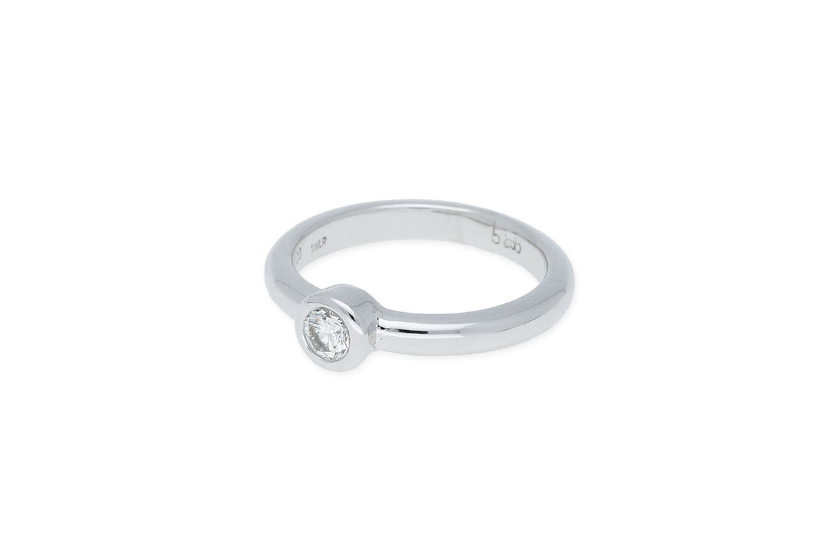 Ring • 585 Weißgold • Brillant