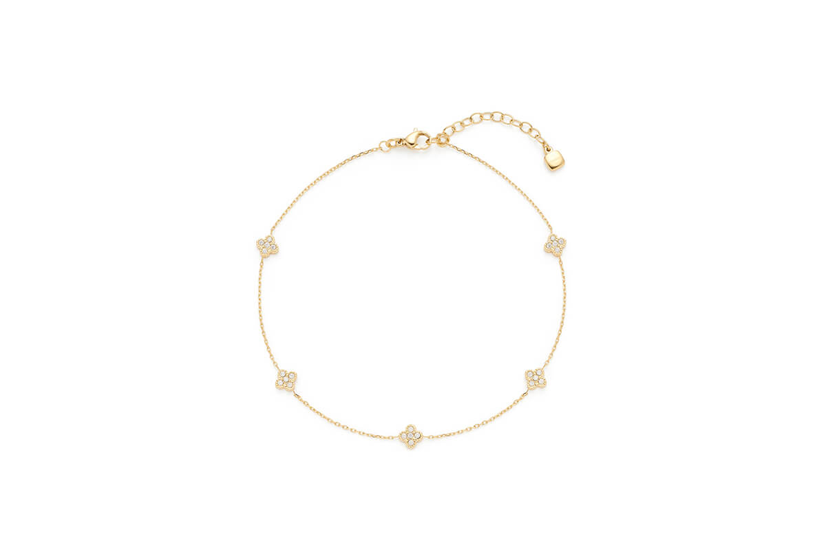 Leonardo Fußkettchen gold Lisette CIAO • 026251