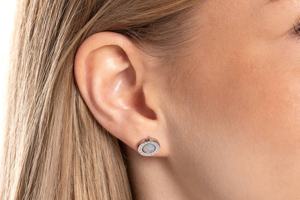 Leonardo Ohrstecker Matrix Light Blue • 026144