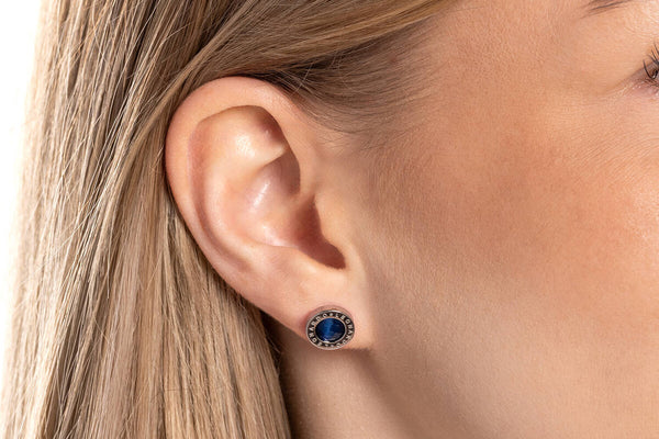 Leonardo Ohrstecker Matrix Dark Blue • 026143