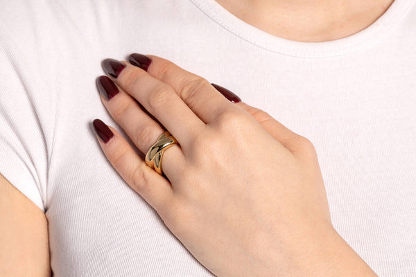 Leonardo Ring 19 gold Lisbeth • 026129