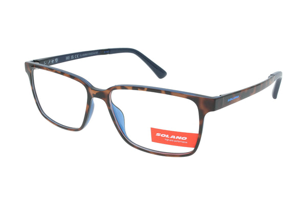 Solano Brille CL90256 D mit polarisiertem Magnet Sonnenclip