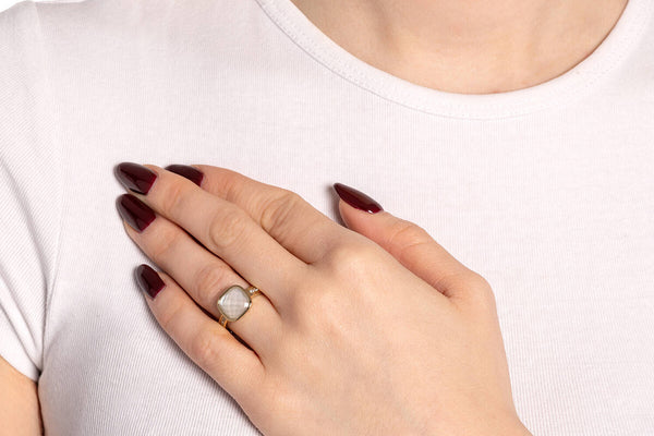 Leonardo Ring 18 gold Virginia • 026812