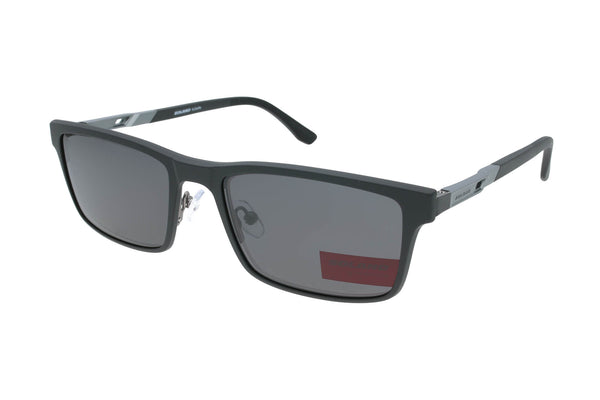 Spar-Set: Solano Halbrand Brille CL 10265 mit DREI polarisierten Magnet Sonnenclips