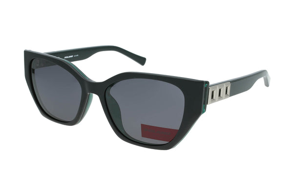 Solano Brille CL90282 E mit polarisiertem Magnet Sonnenclip · Grün · Bild 3