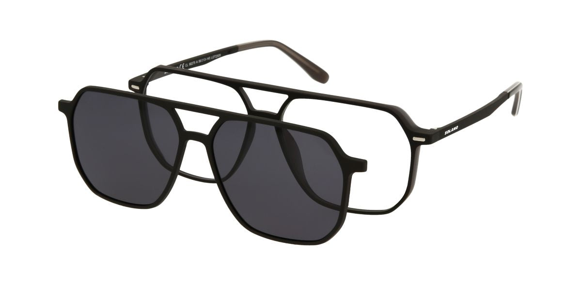 Solano Brille CL90275 A mit polarisiertem Magnet Sonnenclip