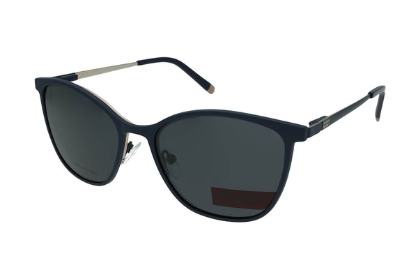 Spar-Set: Solano Halbrand Brille CL10273 mit DREI polarisierten Magnet Sonnenclips