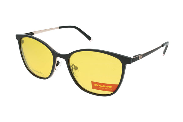 Spar-Set: Solano Brille CL10272 mit DREI polarisierten Magnet Sonnenclips