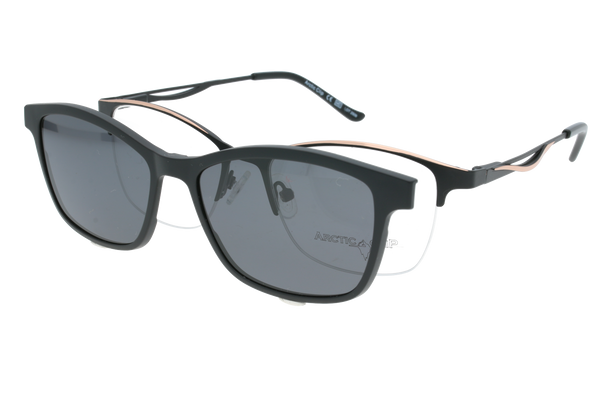 Arctic Clip Halbrandbrille 9245 C1 mit polarisiertem Magnet Sonnenclip
