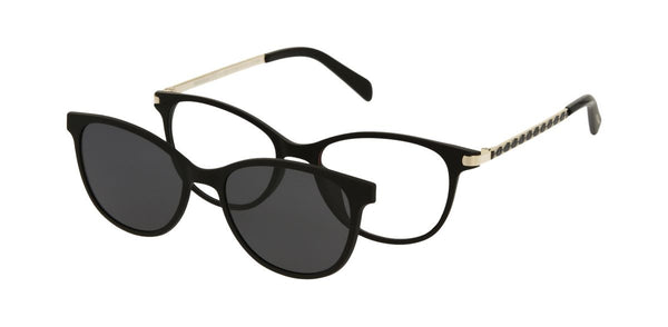 Solano Brille CL50057 B mit polarisiertem Magnet Sonnenclip