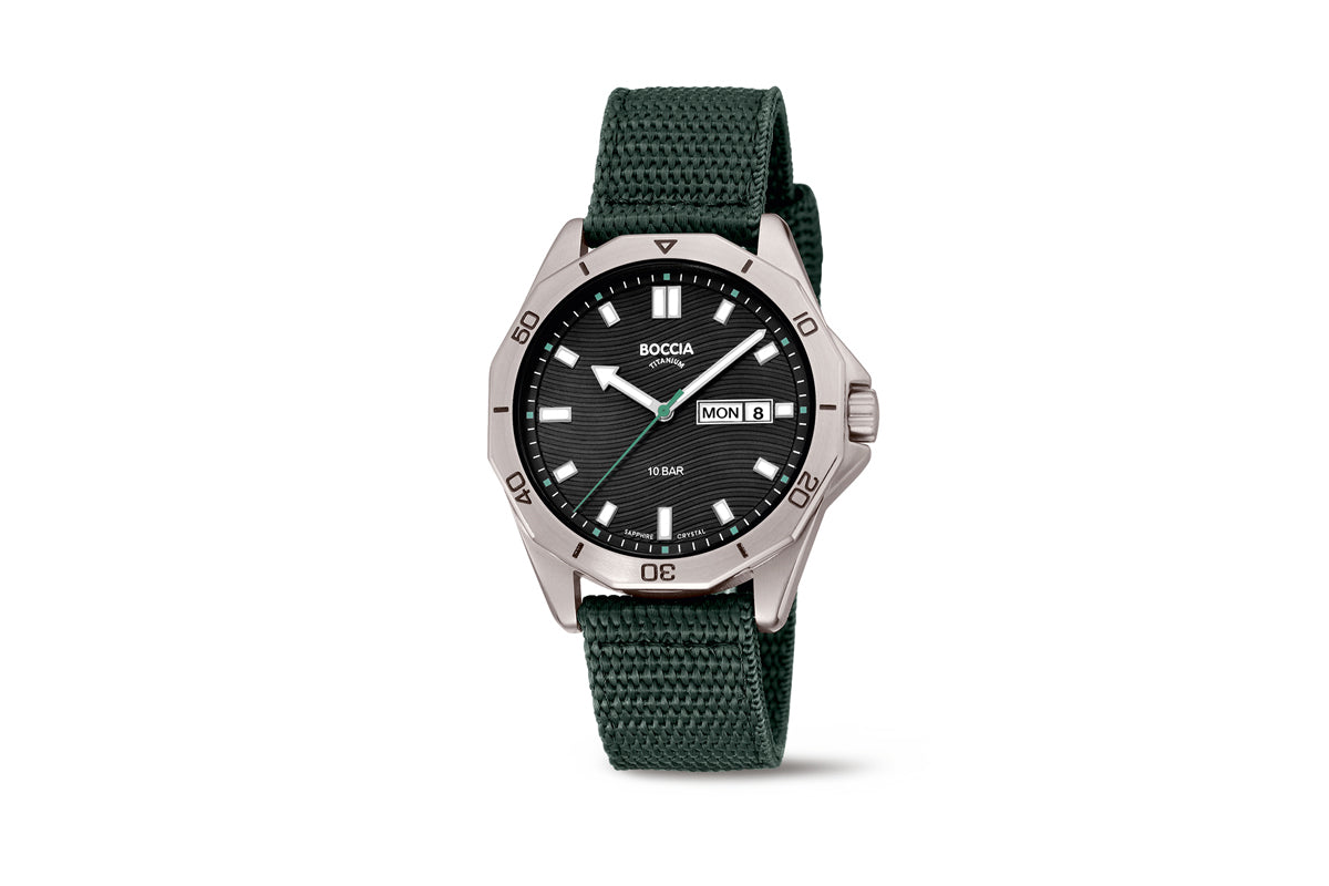 Boccia Titan Herrenuhr Sport • 3680-02