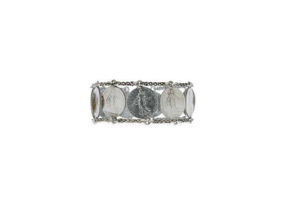 Trachten Armband Münzen • 925 Silber