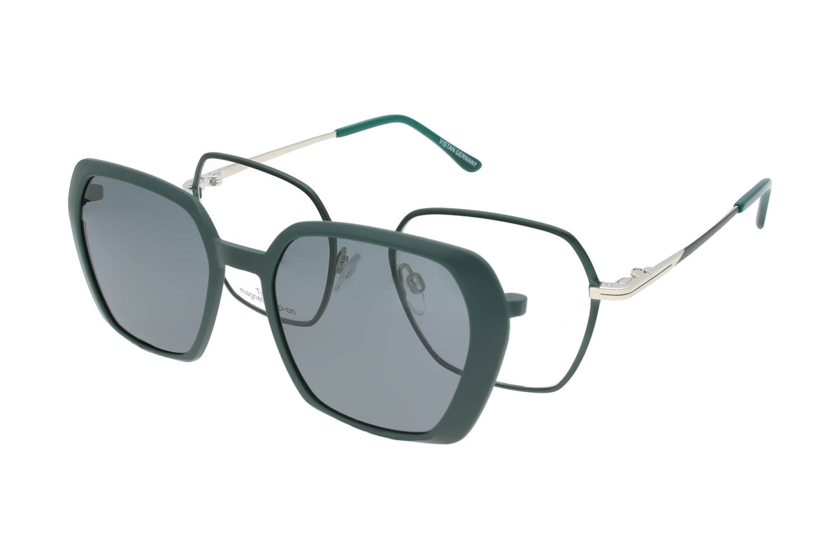 Vistan Brille mit polarisiertem Magnet Sonnenclip • 4598-2
