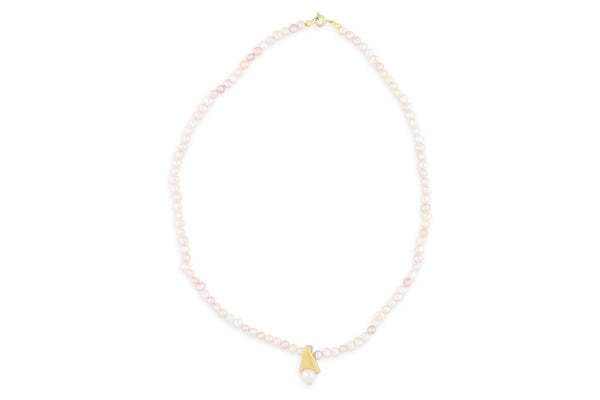 Süßwasserperlencollier • 333 Gold