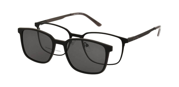 Solano Brille CL50065 B mit polarisiertem Magnet Sonnenclip