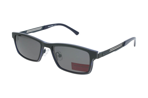 Solano Brille CL50030 B mit polarisiertem Magnet Sonnenclip
